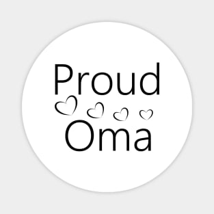 Proud Oma Magnet